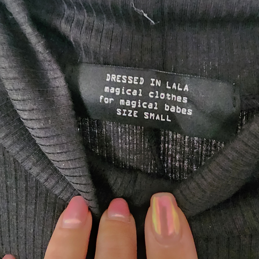 Dressed in Lala Black Women's Sweater